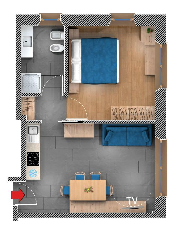 Ferienwohnung Casa Giusto Livigno Exterior foto